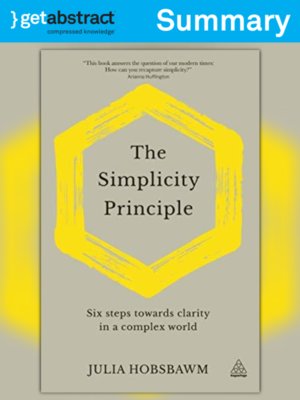 cover image of The Simplicity Principle (Summary)